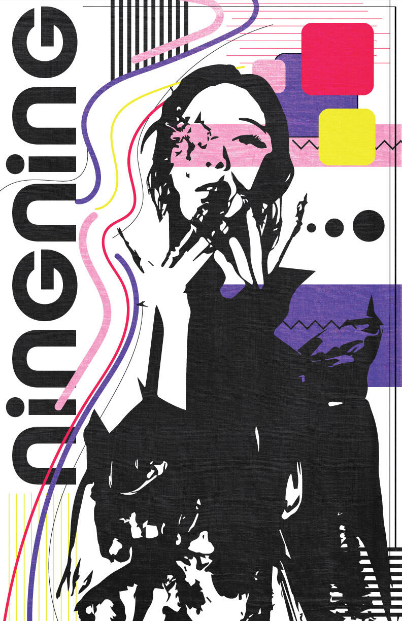 Postmodern-styled posters of K-Pop girl group aespa, a personal project (Jul 2024)