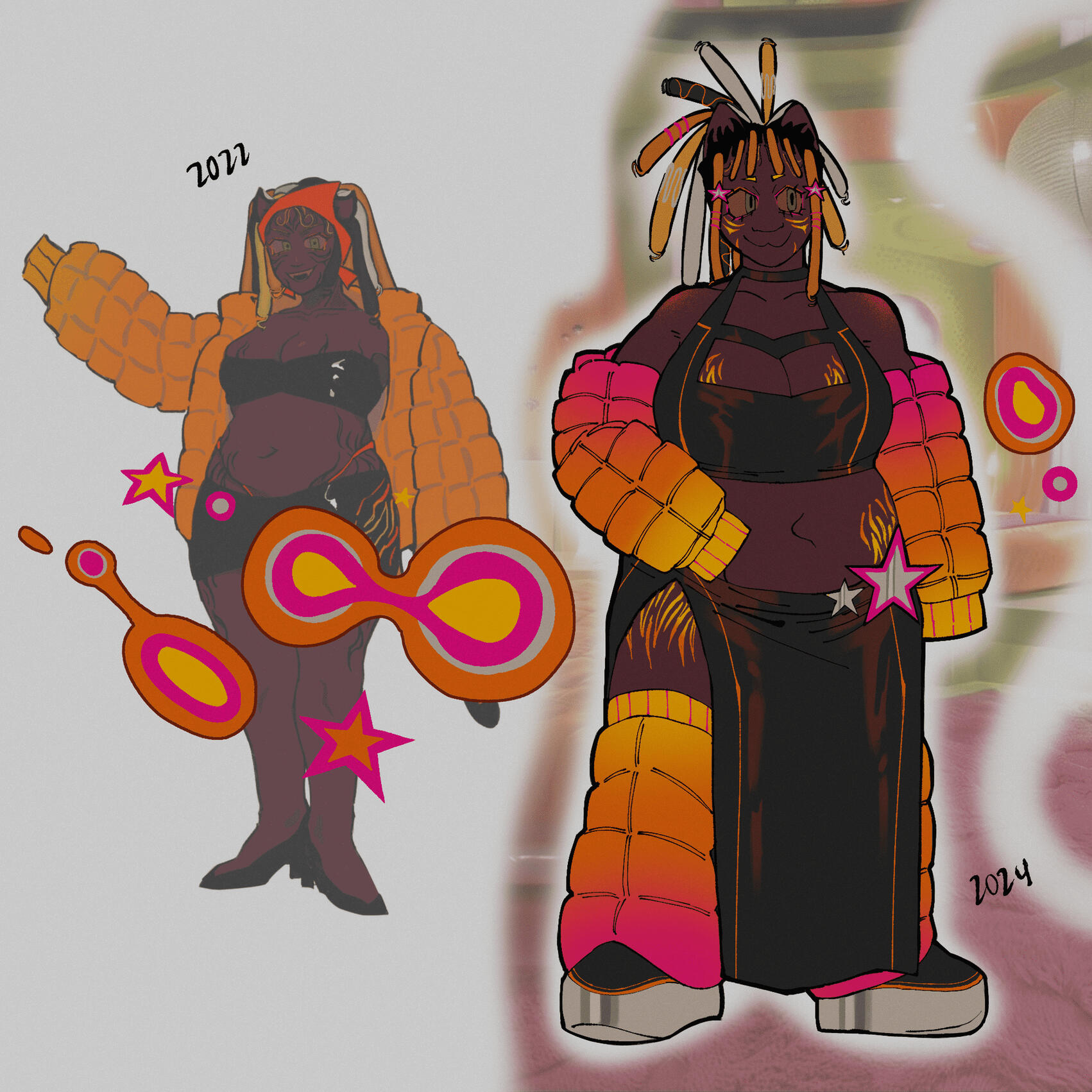 Redesign of my OC Panthera (Nov 2024)