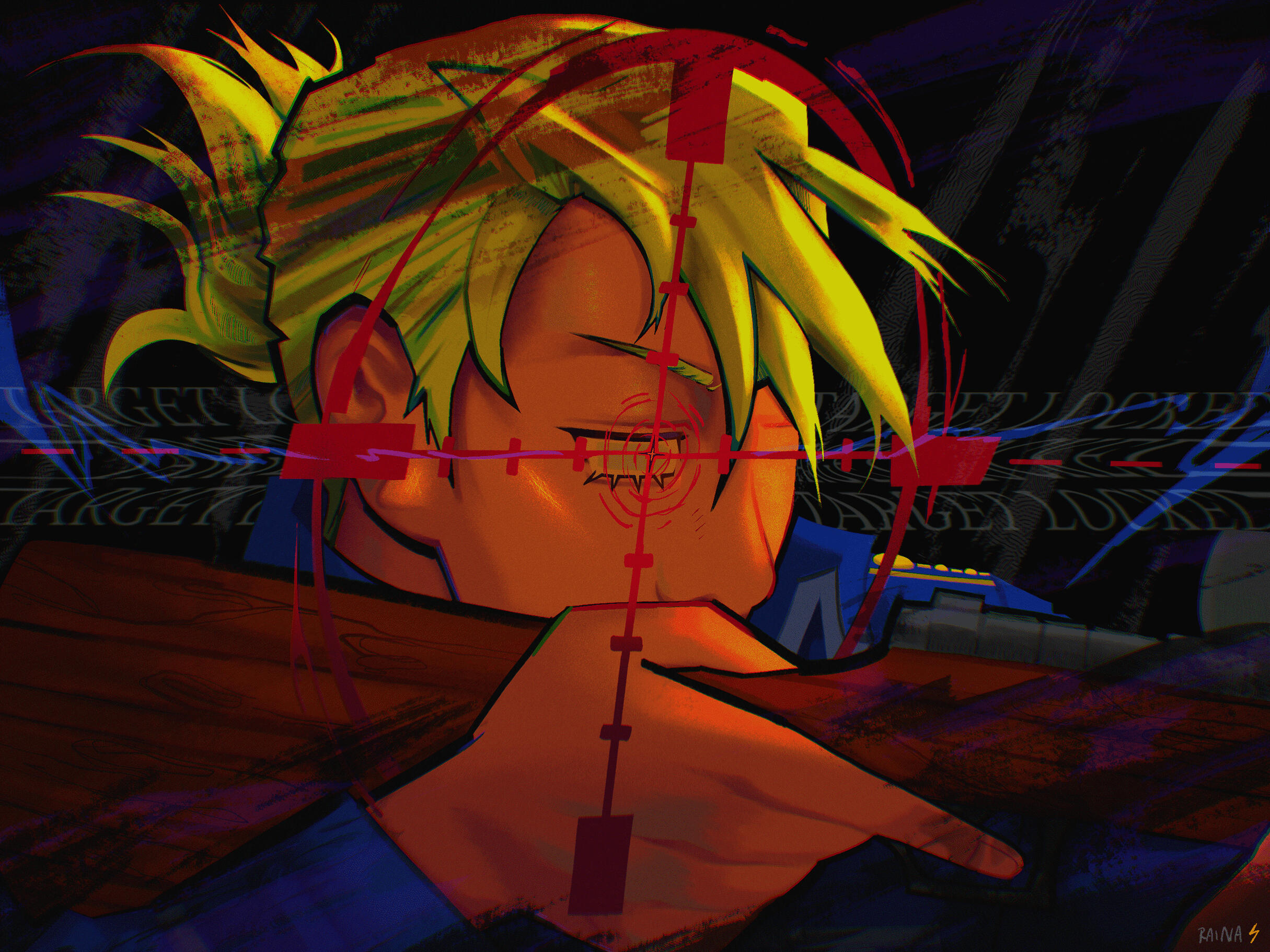 Illustration of Riza Hawkeye from "Fullmetal Alchemist" (May 2025)