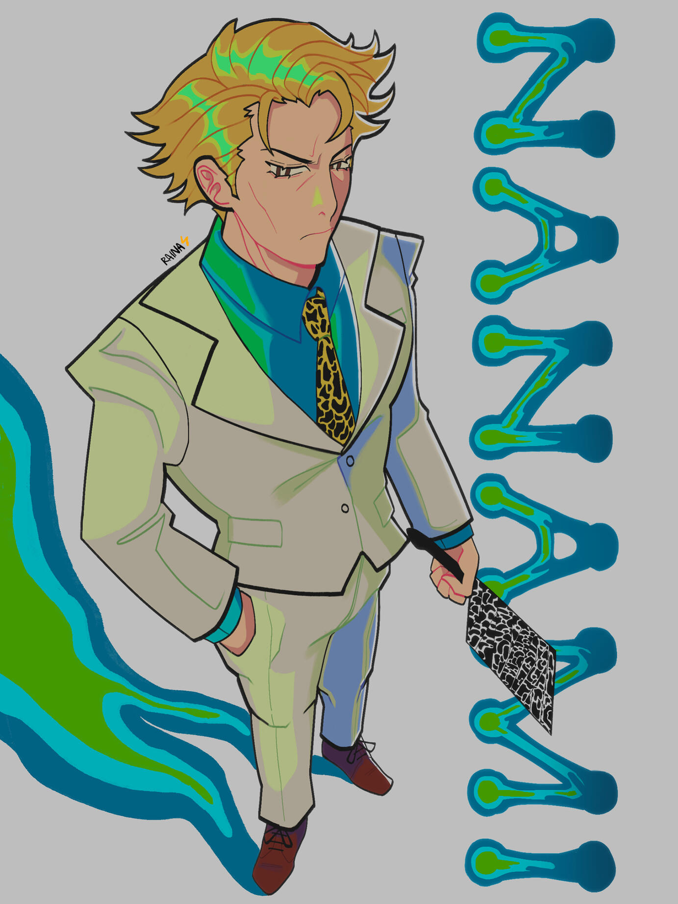 Illustration of Nanami from "Jujutsu Kaisen" (Dec 2023)