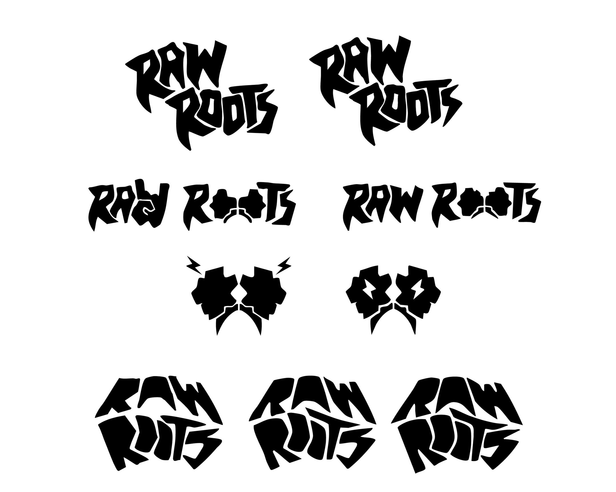 Branding concept for a Black-owned alternative hair dye brand, Raw Roots (Sep 2025)