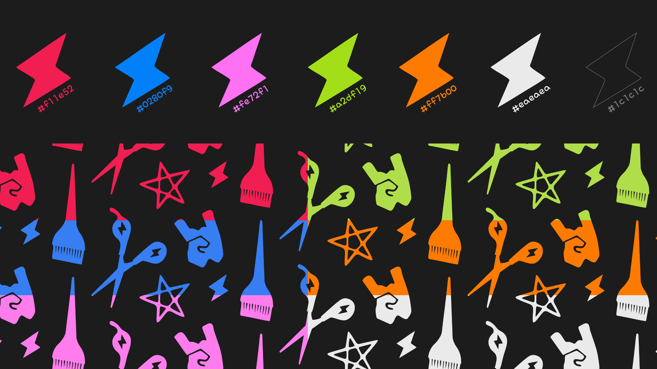 Branding concept for a Black-owned alternative hair dye brand, Raw Roots (Sep 2025)