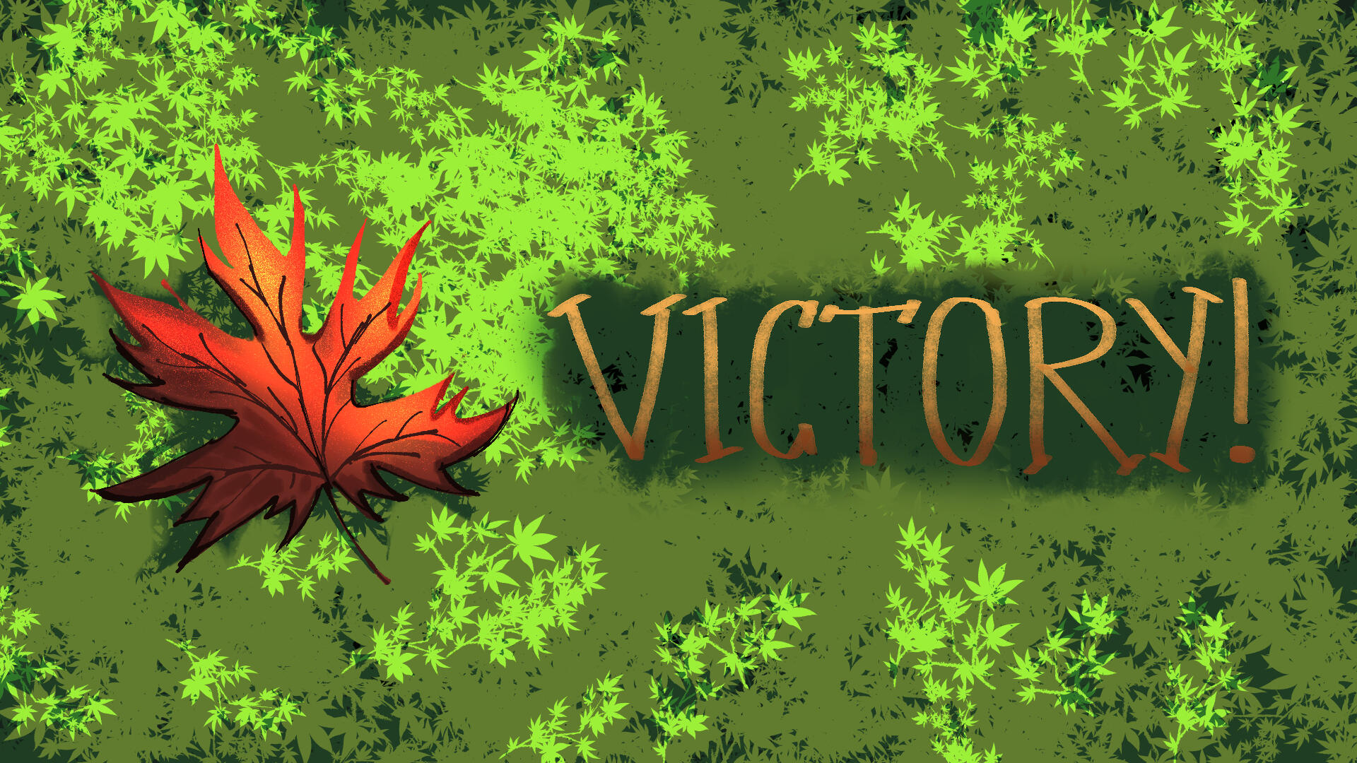 "Win" screen for Beyond the Fatherland (Apr 2025)